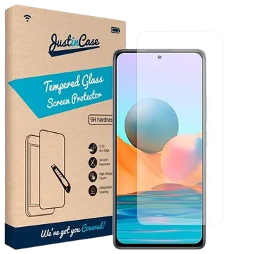 Just in Case Tempered Glass Clear Screenprotector Xiaomi Redmi Note 10 Pro