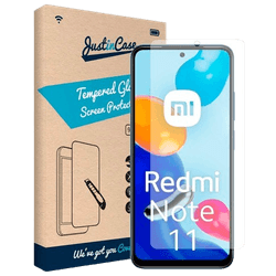 Just in Case Tempered Glass Clear Screenprotector Xiaomi Redmi Note 11/11S