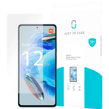 Just in Case Tempered Glass Clear Screen Protector Xiaomi Redmi Note 12 Pro 5G