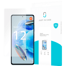 Just in Case Gehard Glas Clear Screenprotector Xiaomi Redmi Note 12 Pro 5G