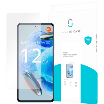 Just in Case Verre Trempé Clear Protection D'Écran Xiaomi Redmi Note 12 Pro  5G 