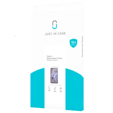 Just in Case Tempered Glass Clear Screen Protector Xiaomi Redmi Note 12 Pro+