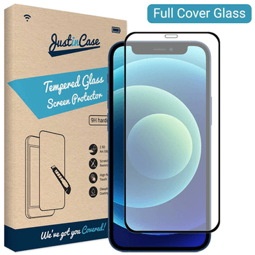 Just in Case Tempered Glass Edge To Edge Screenprotector Apple iPhone 12 Mini