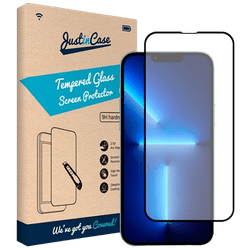 Just in Case Tempered Glass Edge To Edge Screenprotector Apple iPhone 13 Pro Max