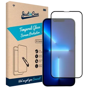 Just in Case Tempered Glass Edge To Edge Screenprotector Apple iPhone 13 Pro Max