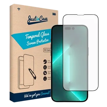 Just in Case Gehard Glas Edge To Edge Screenprotector Apple iPhone 14 Pro Max