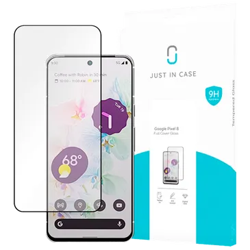 Just in Case Gehard Glas Edge To Edge Screenprotector Google Pixel 8