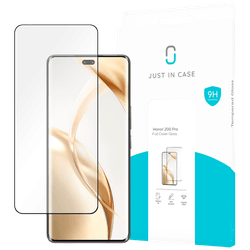 Just in Case Gehärtetes Glass Edge To Edge Displayschutzfolie Honor 200 Pro