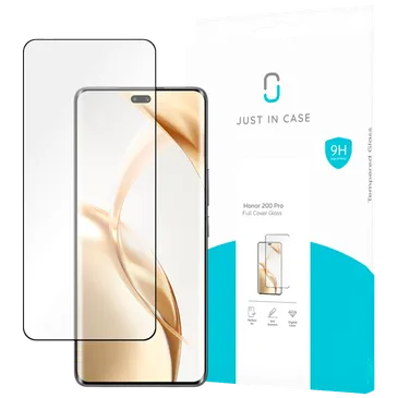 Just in Case Tempered Glass Edge To Edge Screen Protector Honor 200 Pro