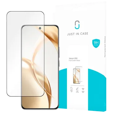 Just in Case Tempered Glass Edge To Edge Screen Protector Honor 200
