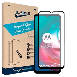 Just in Case Tempered Glass Edge to Edge Screenprotector Motorola Moto G10/G30