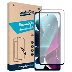 Just in Case Tempered Glass Edge to Edge Screenprotector Motorola Moto G200