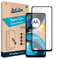 Just in Case Gehard Glas Edge To Edge Screenprotector Motorola Moto G22