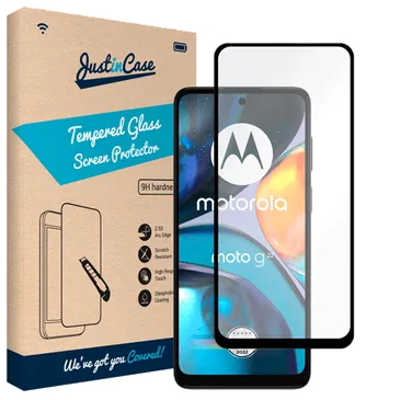 Just in Case Tempered Glass Edge To Edge Screen Protector Motorola Moto G22