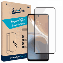 Just in Case Herdet Glass Edge To Edge Skjermbeskytter Motorola Moto G32