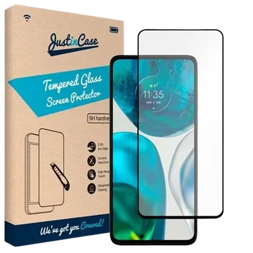 Just in Case Tempered Glass Edge to Edge Screenprotector Motorola Moto G52