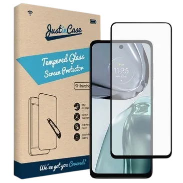 Just in Case Tempered Glass Edge To Edge Screen Protector Motorola Moto G62 5G
