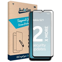 Just in Case Tempered Glass Edge to Edge Screenprotector Nokia G11/G21