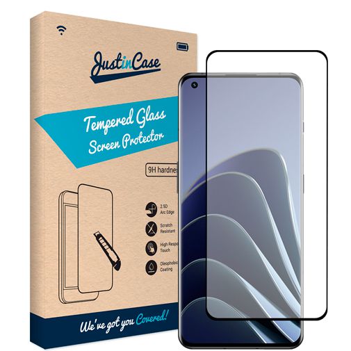 Just in Case Tempered Glass Edge to Edge Screenprotector OnePlus 10 Pro