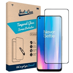 Just in Case Tempered Glass Edge to Edge Screenprotector Oneplus Nord CE 2