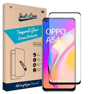 Just in Case Tempered Glass Edge to Edge Screenprotector Oppo A54/A74 5G