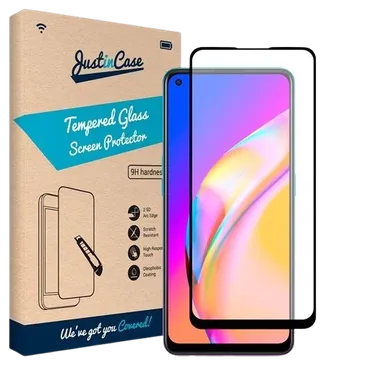 Just in Case Tempered Glass Edge to Edge Screenprotector Oppo A94