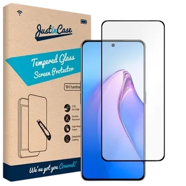 Just in Case Tempered Glass Edge To Edge Screen Protector OPPO Reno8 Pro