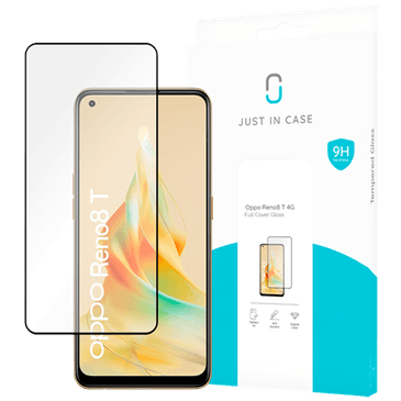 Just in Case Tempered Glass Edge To Edge Screen Protector OPPO Reno8 T