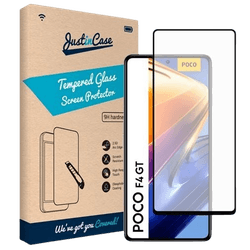 Just in Case Tempered Glass Edge to Edge Screenprotector Poco F4 GT
