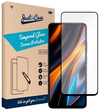 Just in Case Tempered Glass Edge To Edge Screen Protector Poco X4 GT