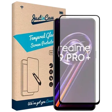 Just in Case Tempered Glass Edge to Edge Screenprotector Realme 9 Pro+