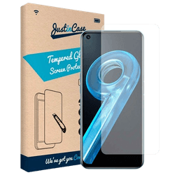 Just in Case Tempered Glass Edge to Edge Screenprotector Realme 9i