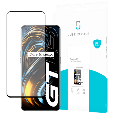 Just in Case Tempered Glass Edge to Edge Screenprotector Realme GT
