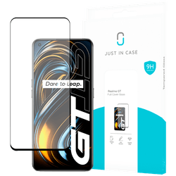 Just in Case Tempered Glass Edge to Edge Screenprotector Realme GT