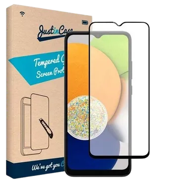 Just in Case Tempered Glass Edge to Edge Screenprotector Samsung Galaxy A03