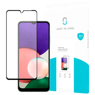 Just in Case Tempered Glass Edge to Edge Screenprotector Samsung Galaxy A22 5G