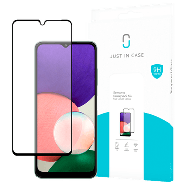 Just in Case Tempered Glass Edge to Edge Screenprotector Samsung Galaxy A22 5G