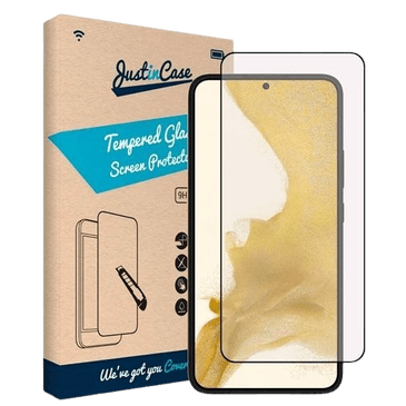 Just in Case Tempered Glass Edge to Edge Screenprotector Samsung Galaxy S22