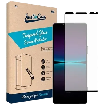 Just in Case Tempered Glass Edge to Edge Screenprotector Sony Xperia 1 IV
