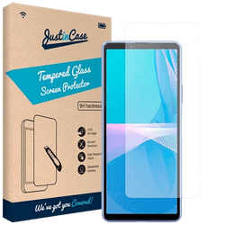 Just in Case Tempered Glass Edge to Edge Screenprotector Sony Xperia 10 III