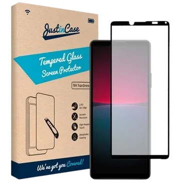 Just in Case Tempered Glass Edge to Edge Screenprotector Sony Xperia 10 IV