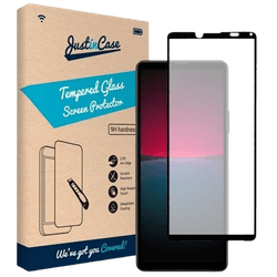 Just in Case Tempered Glass Edge to Edge Screenprotector Sony Xperia 10 IV