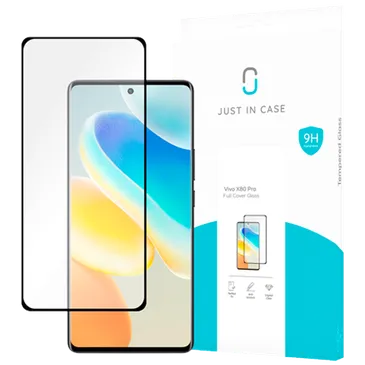 Just in Case Tempered Glass Edge To Edge Screen Protector vivo X80 Pro