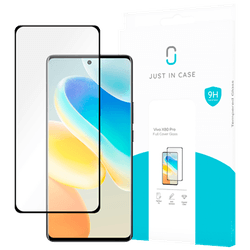 Just in Case Protector de Ecrã de Vidro Temperado Edge to Edge vivo X80 Pro