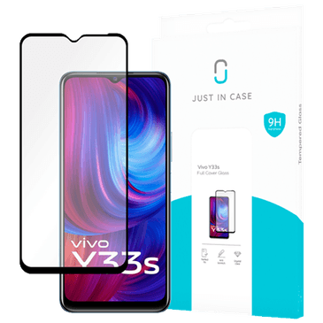 Just in Case Tempered Glass Edge To Edge Screen Protector vivo Y33s