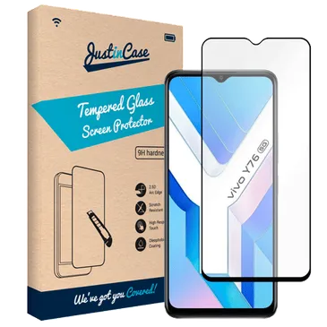 Just in Case Tempered Glass Edge To Edge Screen Protector vivo Y76