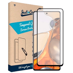 Just in Case Verre Trempé Edge to Edge Protection d'Écran Xiaomi 11T/11T Pro