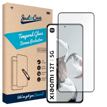 Just in Case Tempered Glass Edge To Edge Screen Protector Xiaomi 12T/12T Pro