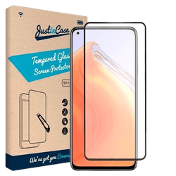 Just in Case Tempered Glass Edge To Edge Screenprotector Xiaomi Mi 10T/10T Pro Black