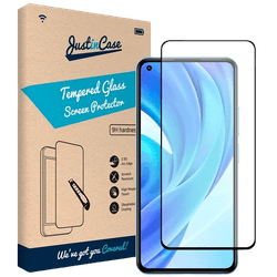 Just in Case Tempered Glass Edge To Edge Screenprotector Xiaomi Mi 11 Lite